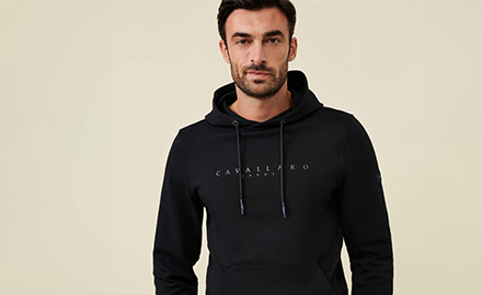 zwarte heren sweater