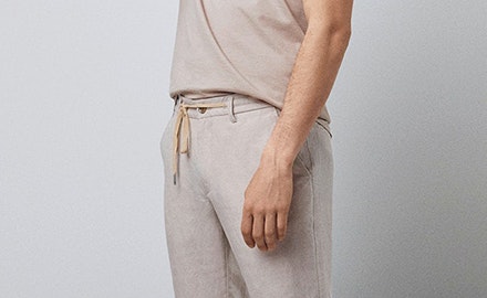 Gardeur broek met elastische band