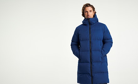 lange heren winterjas