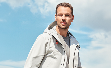 Heren zomerjassen met capuchon