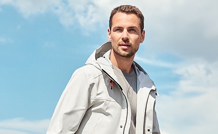 Heren zomerjassen met capuchon