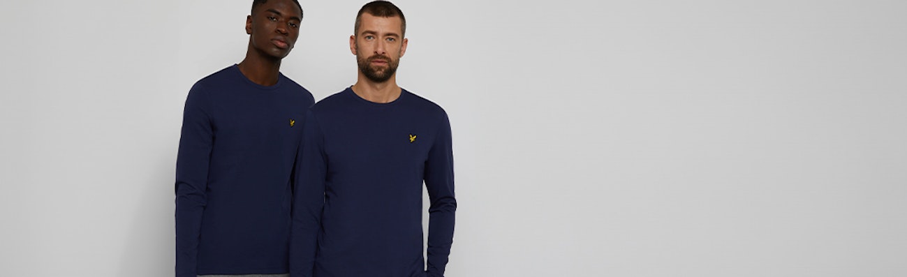 heren t-shirts lyle and scott