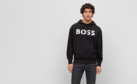 Heren sweaters Hugo Boss