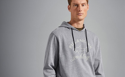 grijze heren sweater