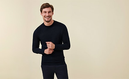 Slim fit trui heren
