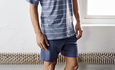 Korte pyjamabroek heren