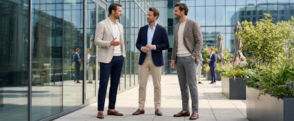 Business casual: a practical guide for men