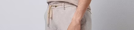 Gardeur broek met elastische band
