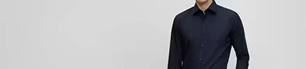 Heren overhemd slim fit