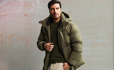 warme winterjas heren dons