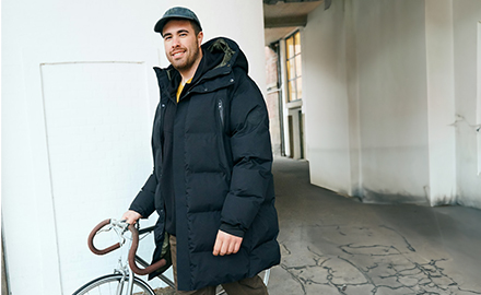 lange winterjas heren 3XL