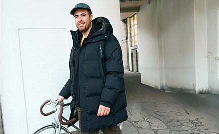 lange winterjas heren 3XL