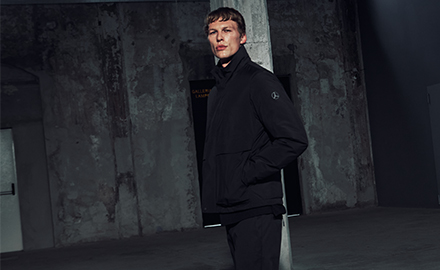 zwarte winterjas heren