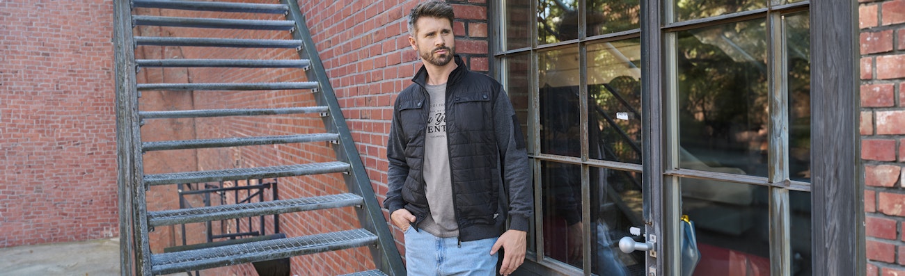 zomerjas heren zwart