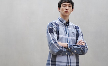 Geruit overhemd heren Barbour