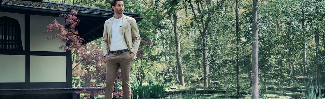heren broek bruin