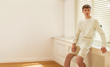 Beige sweaters heren