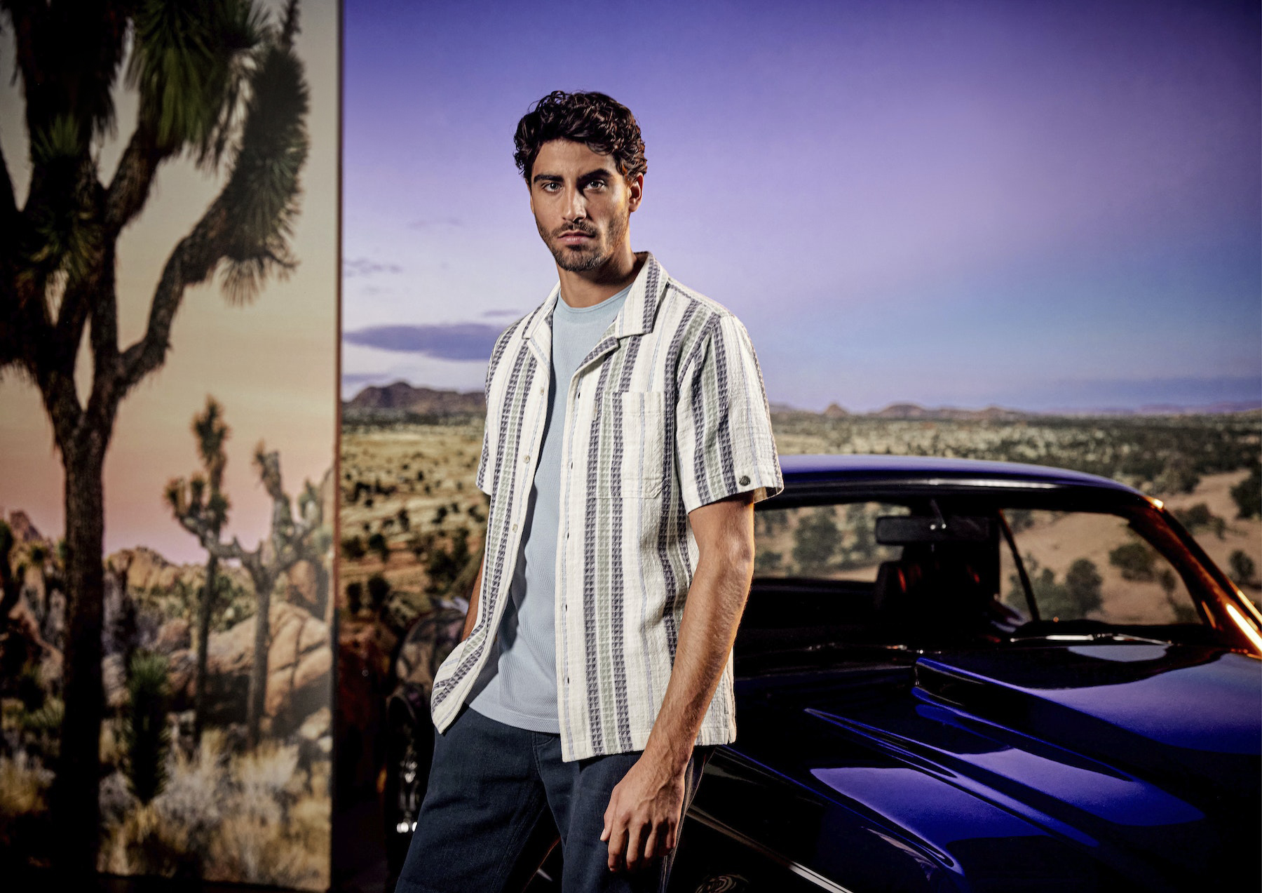 Cast Iron korte mouw overhemden