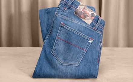 Denim broek Tramarossa