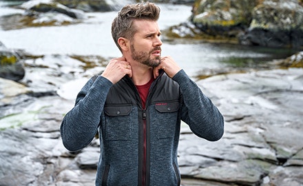 gevoerde vesten heren