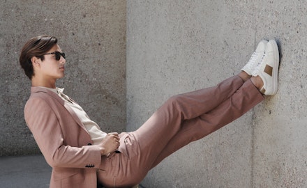 Katoenen pantalons Roy Robson