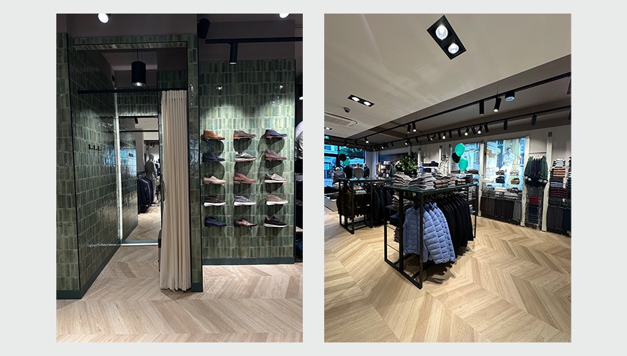 Schutle herenmode winkel Lisse