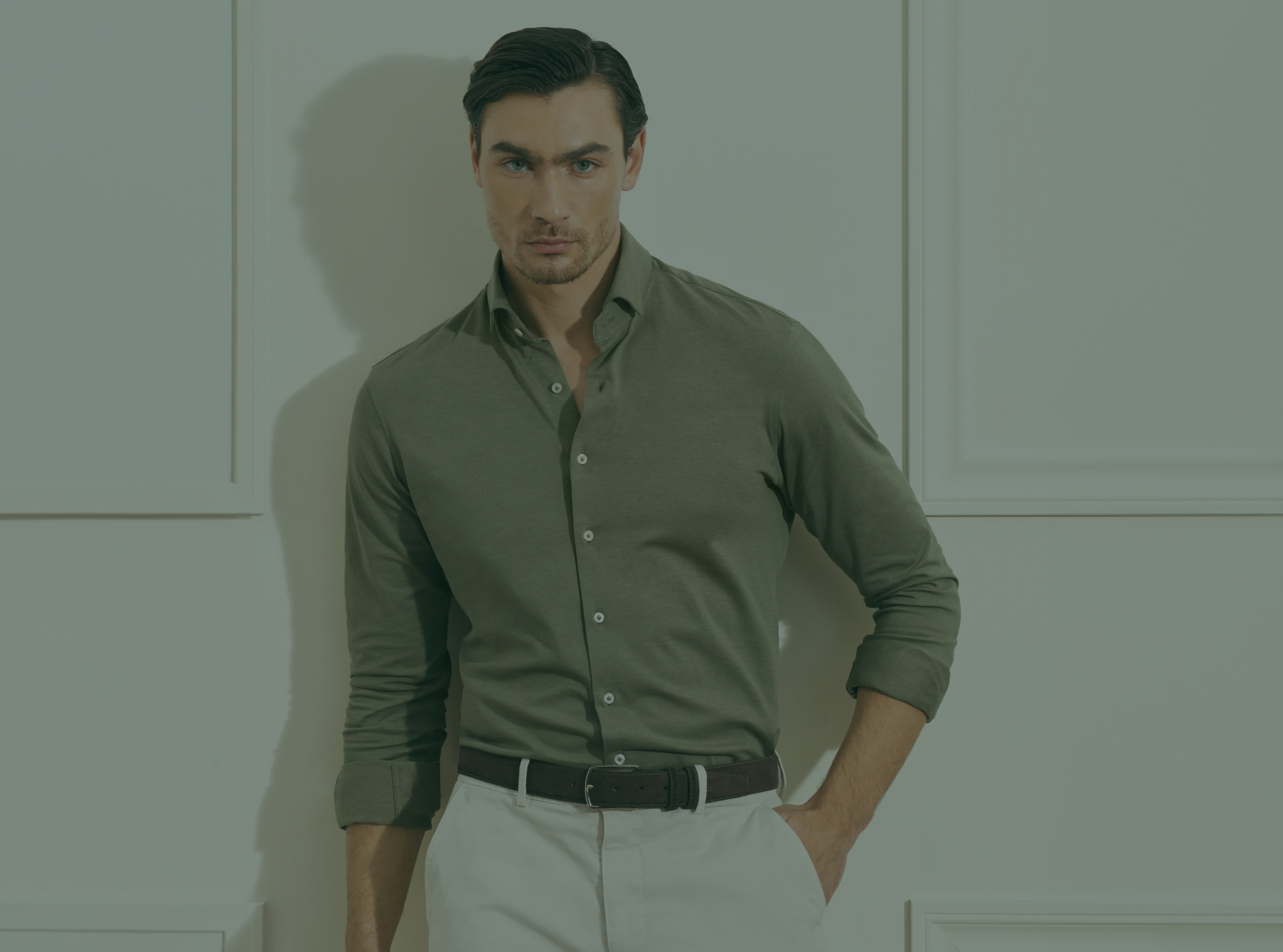 Cavallaro overhemden lange mouw