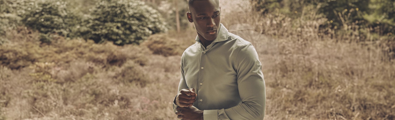 profuomo knitted overhemd