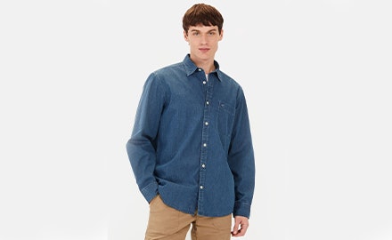 Spijker overhemd heren