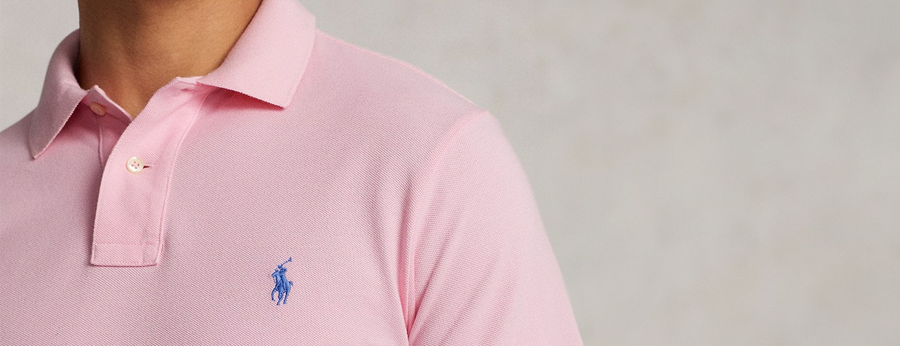 Ralph Lauren polo roze