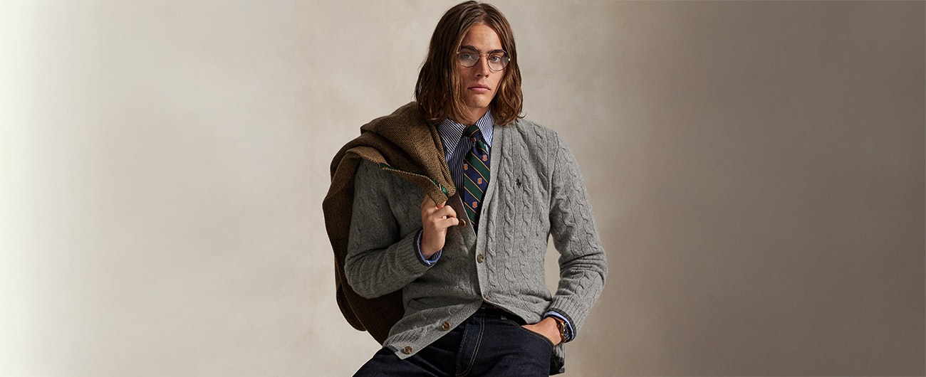 Ralph Lauren vest grijs