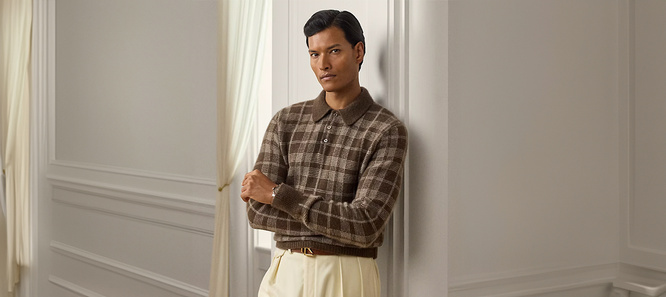 Ralph Lauren half zip trui