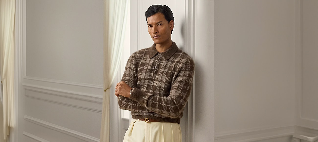 Ralph Lauren half zip trui