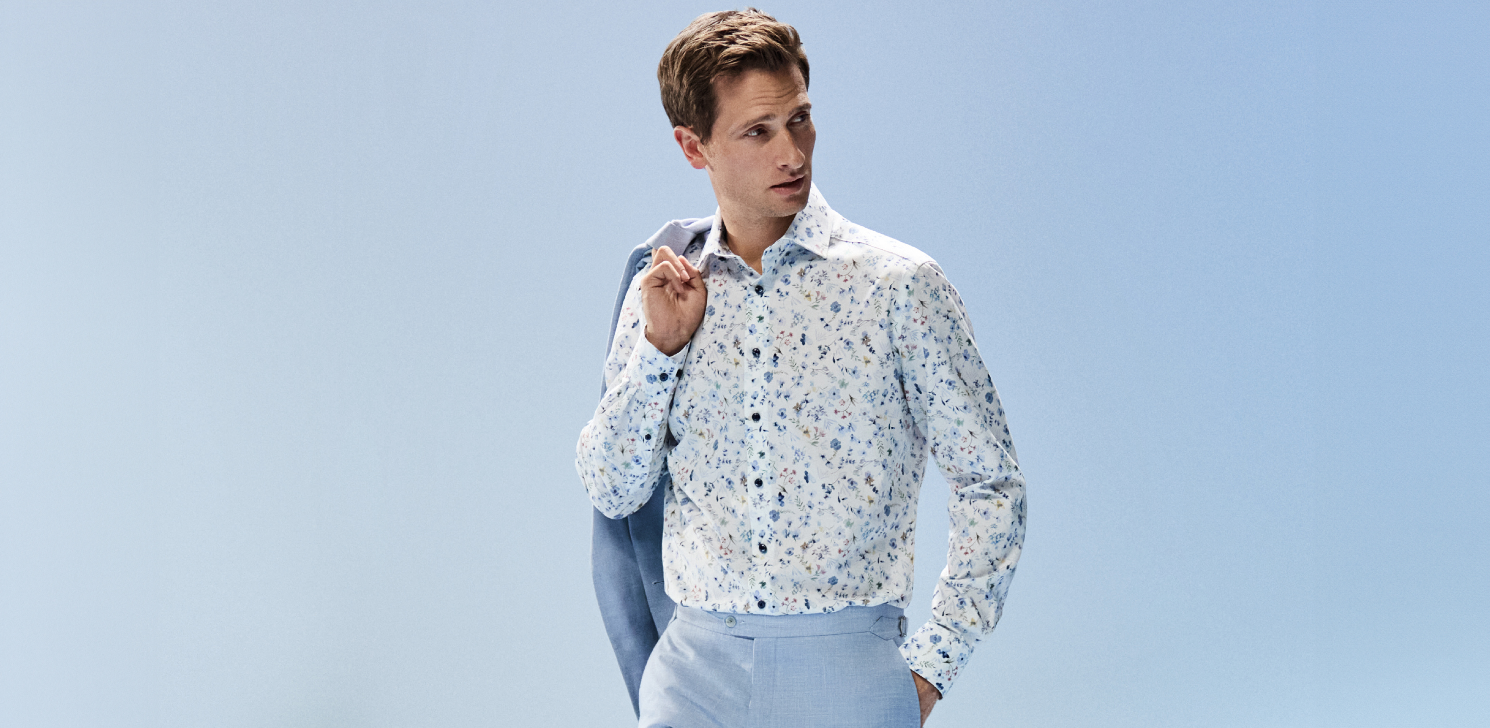 Olymp Modern Fit overhemd wit