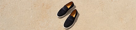 Loafers suede
