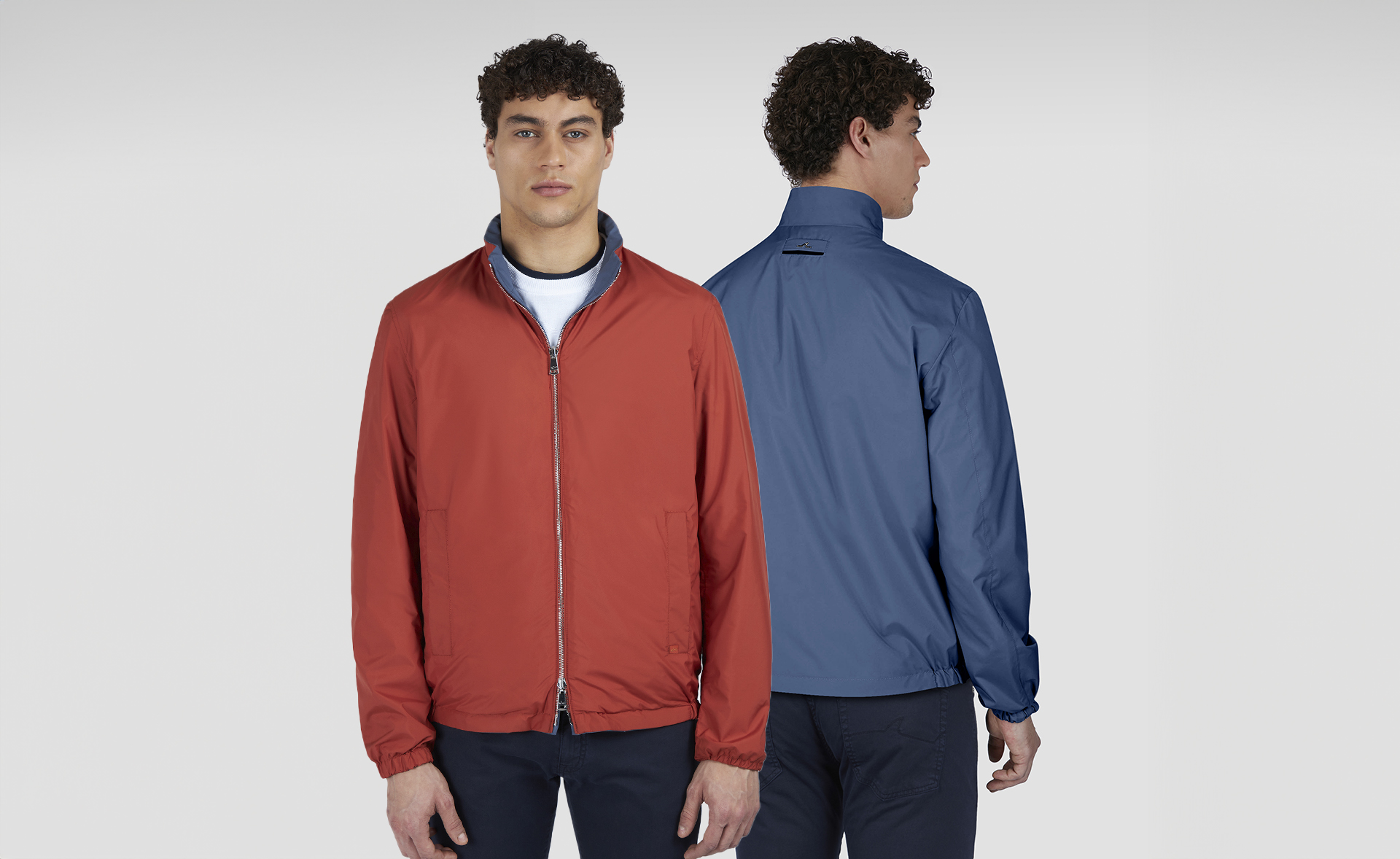 Reversible jas heren