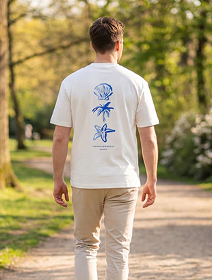 t-shirts met backprint