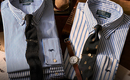 Slim fit overhemden Ralph Lauren