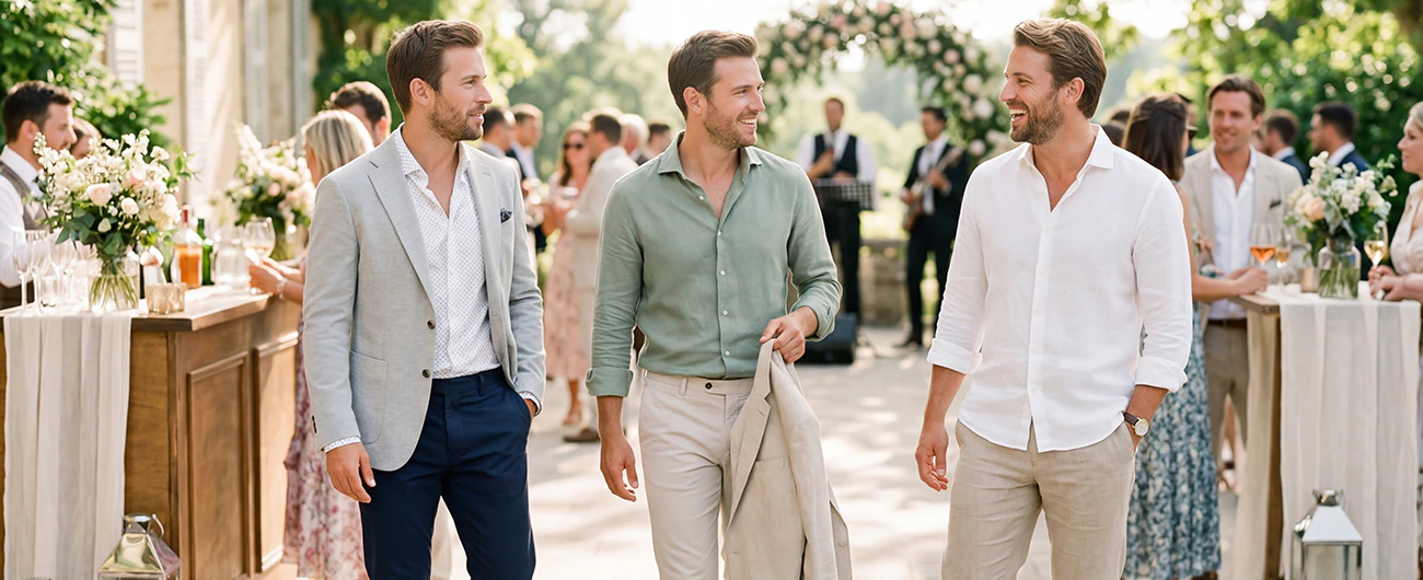 Outfit voor een semi formele of casual chic bruiloft