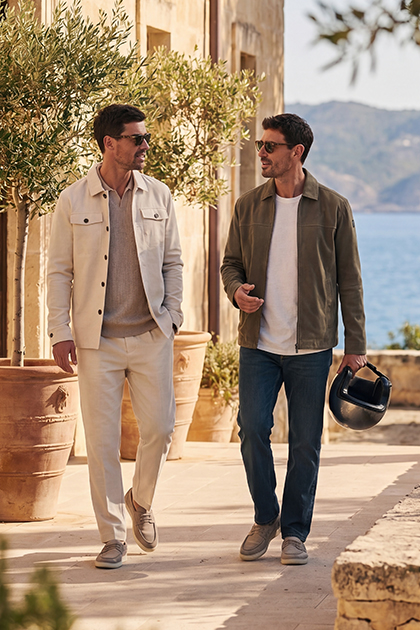 Overshirt chino vs jeans