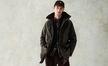 Barbour parka jassen