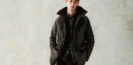 Barbour parka jassen
