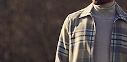 Overshirt heren geruit