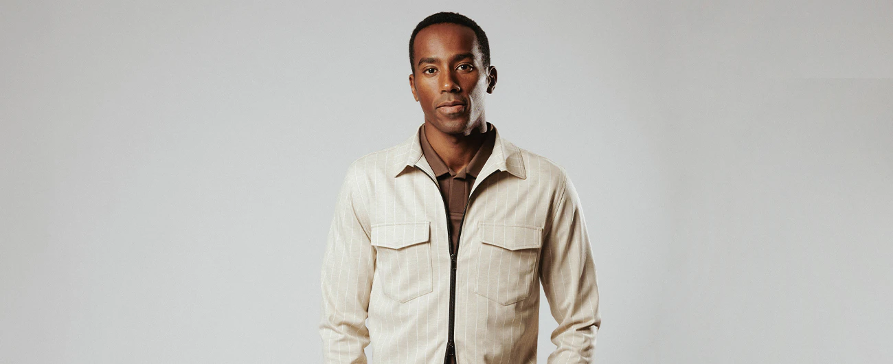 Net overshirt