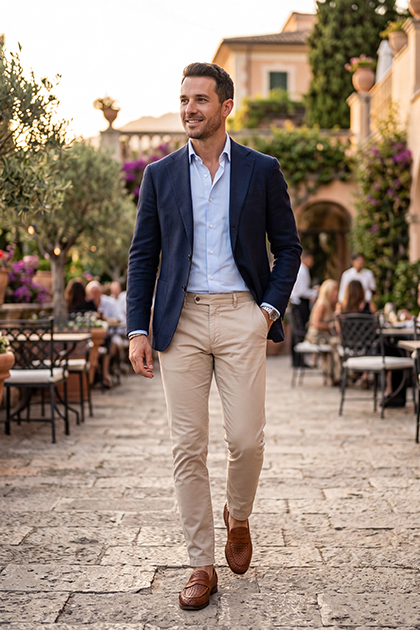 Dresscode cocktail man
