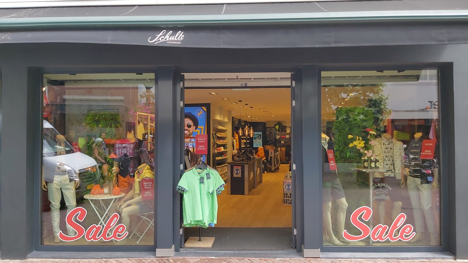 Schulte herenmode Noordwijk