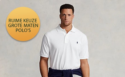 grote maten poloshirts