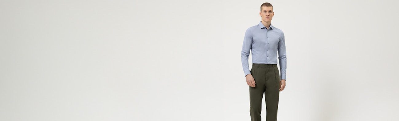 Heren overhemden super slim fit