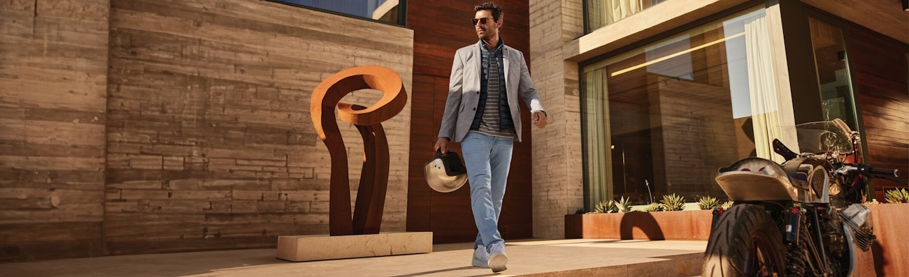 heren lichtblauwe spijkerbroeken