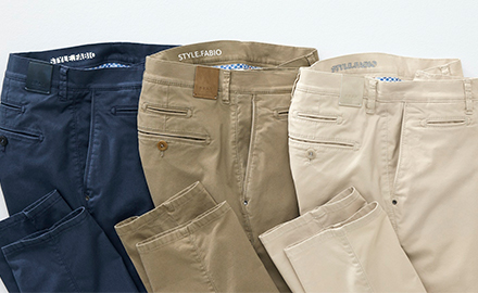 wijde fit broeken heren